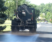 AsPen surface sealer is a quick drying pavement sealer for roads and streets.