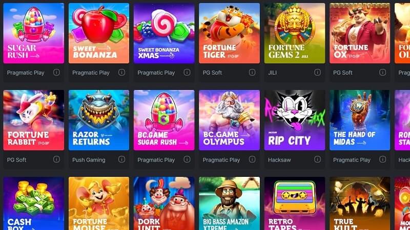 استكشف عالم كازينو BC.Game المثير