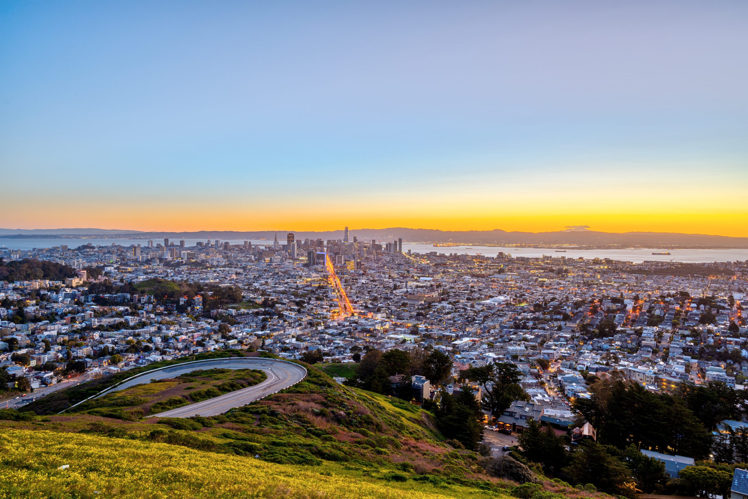 Downtown San Francisco skyline