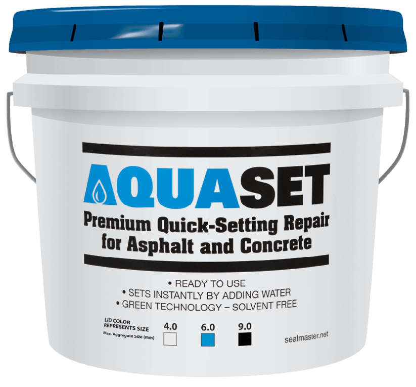 SealMaster Aquaset pothole patch for pothole repair